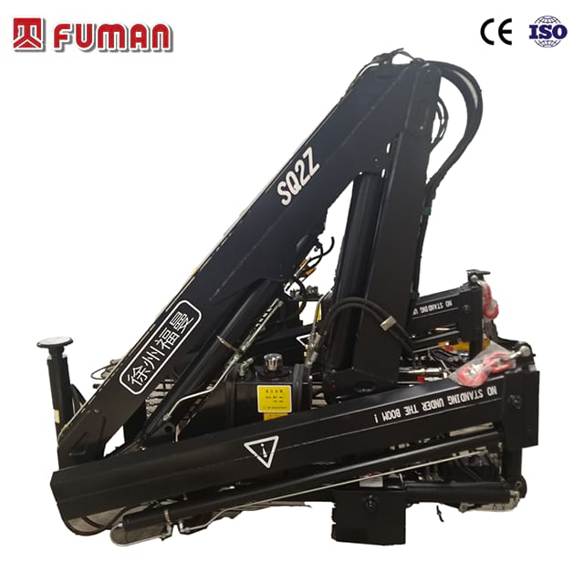 FUMAN 2 Ton Knuckle Boom Truck Mounted Crane