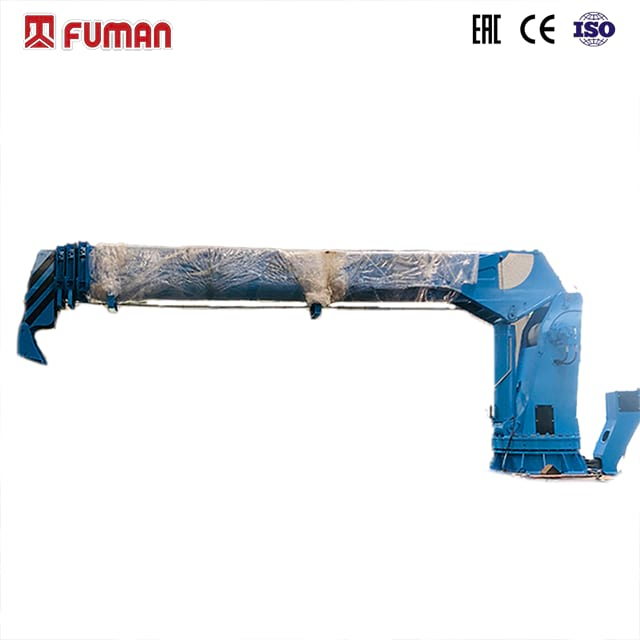 Fuman FF300TC-4A Telescopic Boom Lifting 12 Ton Marine Hydraulic Cargo Crane