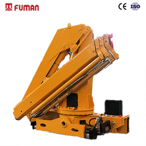 Fuman Knuckle Boom Folding Crane Hydraulic System 8 Ton Mobile Crane