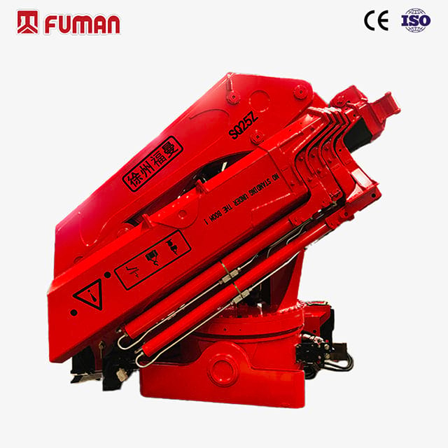 FUMAN 25 Ton Knuckle Boom Truck Mounted Crane