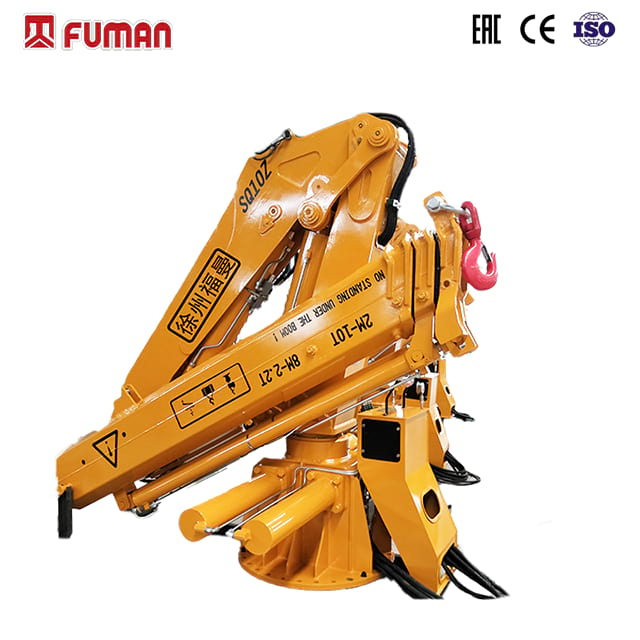 10 Ton Knuckle Boom Marine Crane