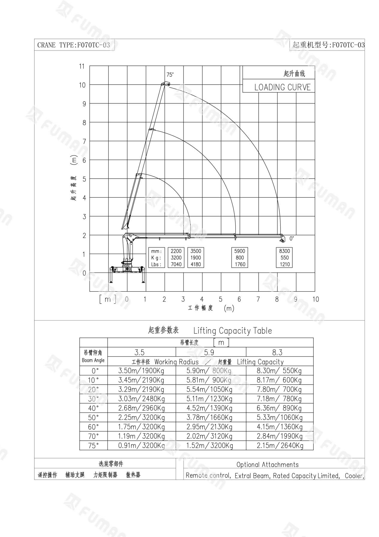 Straight Boom Crane