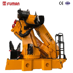 Fuman 12 Ton Knuckle Boom Folding Crane Hydraulic System Mobile Crane