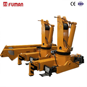 Telescopic-Boom Vehicle-Mounted Cranes with Adjustable Reach Capability