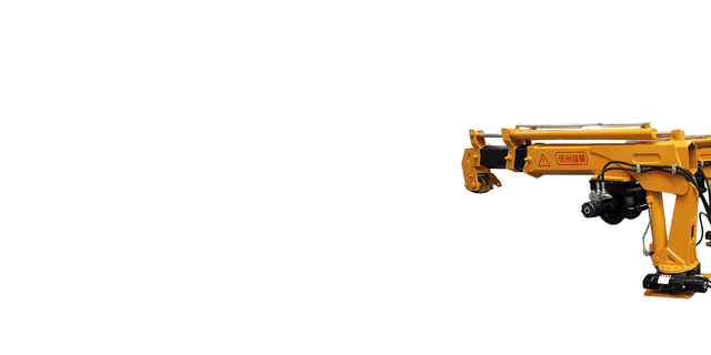 Flanged Straight Boom Crane