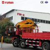 16 ton truck mounted folding boom crane