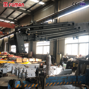 4 ton telescopic boom truck mounted crane