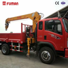 5 ton telescopic boom truck mounted crane