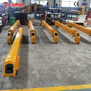 3.2 ton telescopic boom truck mounted crane