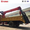 10 ton telescopic boom truck mounted crane
