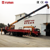 12 ton telescopic boom truck mounted crane