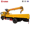 8 ton telescopic boom truck mounted crane