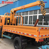 2 ton telescopic boom truck mounted crane