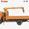 2 ton telescopic boom truck mounted crane
