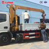 3.2 ton telescopic boom truck mounted crane