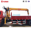 10 ton telescopic boom truck mounted crane