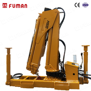 0.8 Ton Knuckle Boom Truck Mounted Crane