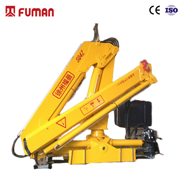 4 Ton Knuckle Boom Truck Mounted Crane
