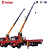 12 ton telescopic boom truck mounted crane