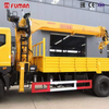 8 ton telescopic boom truck mounted crane