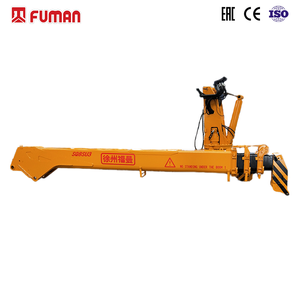 8 ton telescopic boom truck mounted crane
